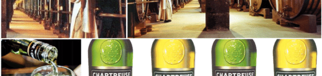 Chartreuse collage