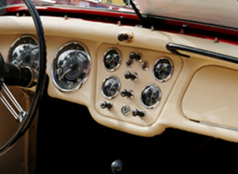 Doylestown at dusk carshow