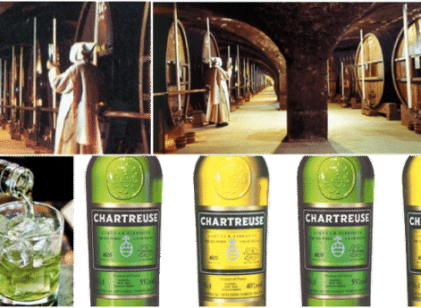 Chartreuse collage