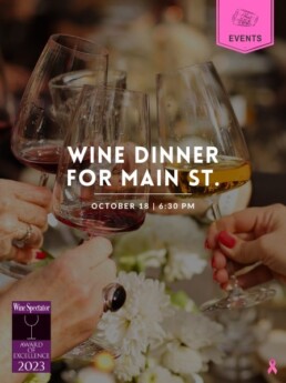 Wine Dinner Website